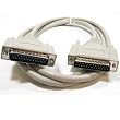 SF Cable, DB25 Male/Male Serial RS232 Molded Cable (3ft)