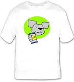 T-shirt with animal, australia, outback, drink, koala, beer, bear