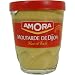 Amora Dijon Mustard - Fine and Strong - 5.3 oz jar, Three