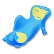Baby Cocoon Bath Seat - White/Blue