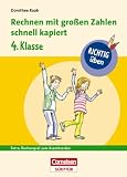 Produkt-Bild: RICHTIG &uuml;ben - Rechnen mit gro&szlig;en Zahlen schnell kapiert 4. Klasse