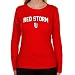 NCAA St. John's Red Storm Ladies Mascot Logo Long Sleeve Classic Fit ...