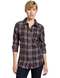 Rip Curl Junior's Jackson Flannel Shirt,Steel Grey,Small