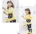 Waboats Winter Kids Girls Cartoon Printed Long Sleeve Top & Pant 4T Yellow