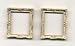 Dollhouse Miniature Set of 2 Ornate Victorian Frames