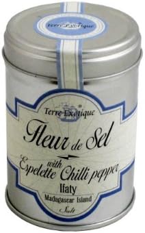 Fleur de Sel Sea Salt With Espelette Chilli Pepper