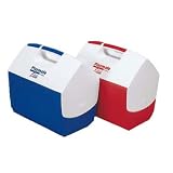 イグルー ハンディークーラー15リットル(トレー付)レッド M-7457の画像