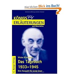 K�nigs Erl�uterungen und Materialien, Bd.424, Das Tagebuch 1933 - 1945