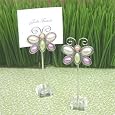 Love is Aflutter Butterfly Place Card Holders (set of 12) - Baby Shower Gifts & Wedding Favors
