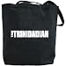Canvas Tote Bag Black " True Trinidadian " Trinidad And Tobago Country