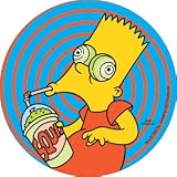 Simpsons Bart Squishee Sticker S-SIM-0083