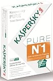 Kaspersky pure total security (3 postes, 1 an)