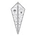 Creative Grids Quilting Ruler Template Starburst 30 Degree Triangle cgrISE30