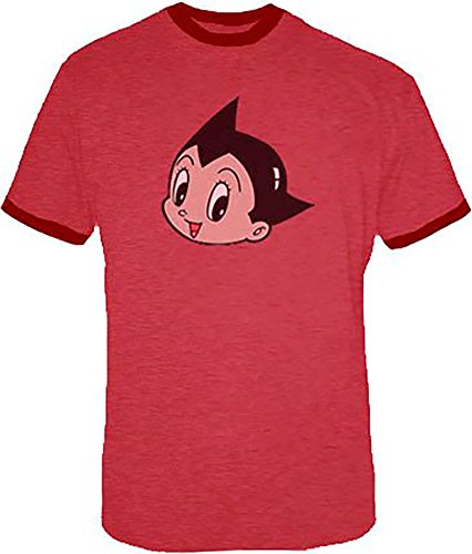 Astro Boy Scott Pilgrim vs. The World Heather Red Adult T-shirt Tee