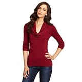 Three Dots Women's Cowl Neck Top