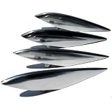 ALUMINUM Mazda RX-8 Fender Strakes - Polished Finish