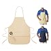 UltraClub - Large Two-Pocket Bib Apron (8201)