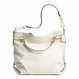 Coach Leather Brooke Hobo F17165 White