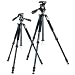 Vanguard Alta+ 224CP 4-Section Compact Carbon Fiber Tripod with 3-Way Magnesium Alloy Panhead