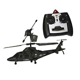 U803 Mini 3 Channel Military Apache Indoor RC Helicopter with Built-in Gyro Gyroscope... by UDI