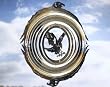 Medium Eagle Heads-Antique Gold