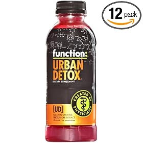 Function: Urban Detox Goji Berry Drink, 16.9 Ounce Bottles (Pack of 12)