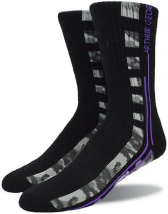 Arthur George Split Camo Half Crew Sock