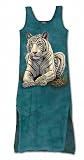 Tiger Gaze Tank Dress Adult Sizes Small - 3XL, Organic Dyes