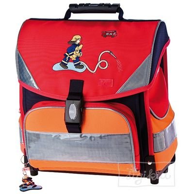 sigikid 23586 - Frido Firefighter, Zaino per la scuola