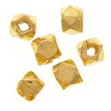 Bali Style 22K Gold Vermeil Nuggets 4mm (12 Beads)