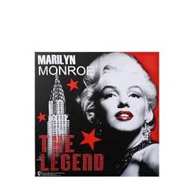 Cadre Toile Tableau peinture MARILYN THE LEGEND