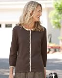 Crochet-trim Cardigan