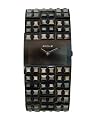 Accu2 By Accurist A2-14151 Ladies Stainless Steel Bracelet Watch Set with Black Swarovski Crystals