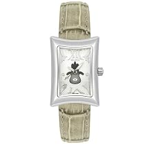 Elini Women's Nazar Gray Leather Watch #WH785HMSGRY