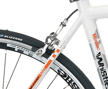 Whistle Modoc Sora-18 Mens Road Bike - White/Orange, 54-cm