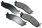 Akebono ACT965 ProACT Ultra-Premium Ceramic Front Brake Pad Set For 2003-2008 Dodge Ram 1500 Pickup, Ram 2500 Pickup, Ram 3500 Pickup