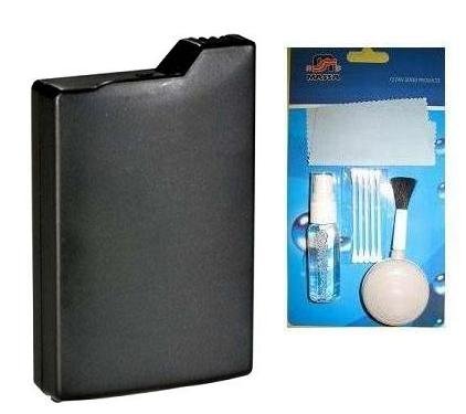 Superior Quality Replacement Battery for Specific Digital Camera and Camcorder Models / Compatible with Sony PSP-110, Sony PlayStation Portable Video Game Units: PSP-1000, PSP-1000K - Includes Camera/Lens Cleaning Kit