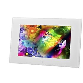 GREEN HOUSE 7�C���` �f�W�^���t�H�g�t���[��(800*480) �A�N���� �z���C�g GHV-DF7GDW