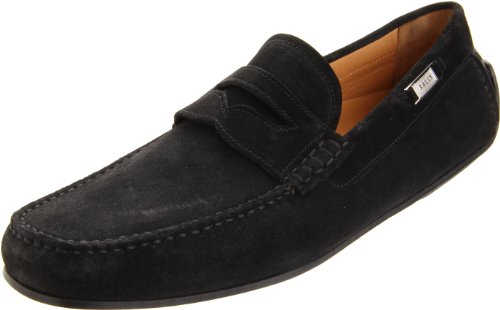 BALLY Men's Wisly Driver,Black,7.5 D US