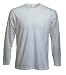 Fruit of the Loom Super Premium Long Sleeve T-Shirt in White Size L