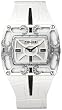 Police Women's Matrix PL.11477JS/01 Silver Leather Quartz Watch with Silver Dial