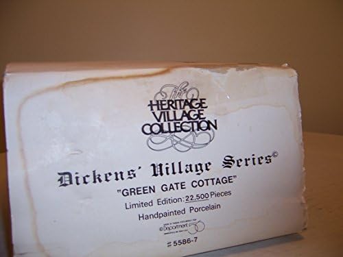 Department 56 "Green Gate Cottage" Limited Adition Dickens Village Series