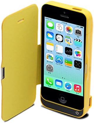 FOCHUT Power Bank Case Backup Battery Charger Cover for Iphone 5 Orange