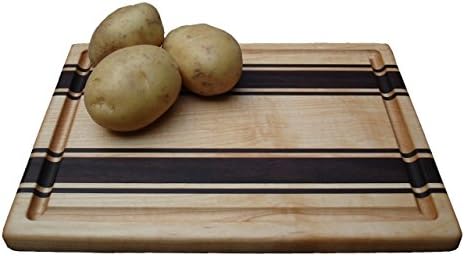 Cabin Series Medium Cutting Board - Maple & Walnut