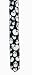 RETRO SKULL PRINT SKINNY TIE