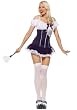 2Pc Lady'S French Maid Sexy Holiday Party Costume