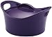 Rachael Ray Stoneware Covered Bubble & Brown Casserole, 2-3/4-Quart, Purple
