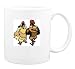 Mug with wedding, hen, rooster, marriage, chicken, barnyard, animal, farm