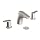 Moen T6820BN-9000 Method Two-Handle Low Arc Bathroom Faucet with Valve, Brushed Nickel