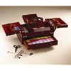 Wooden sewing box/ kit/ 3 tiered/ brand new